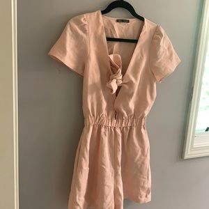 Pink zara romper